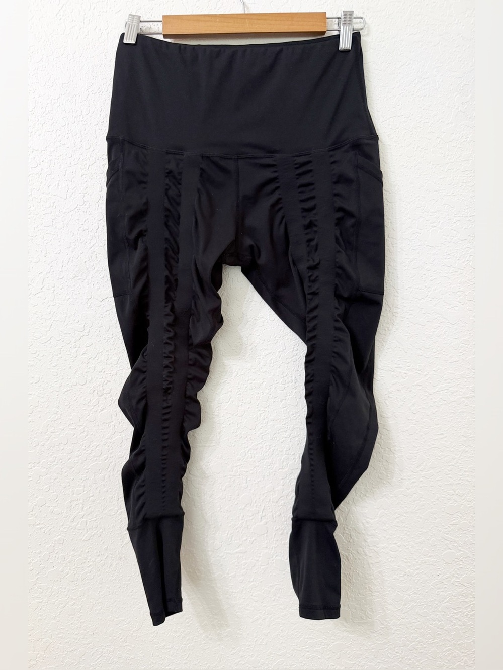 Sweetflexx Black High-Waist Leggings - 8